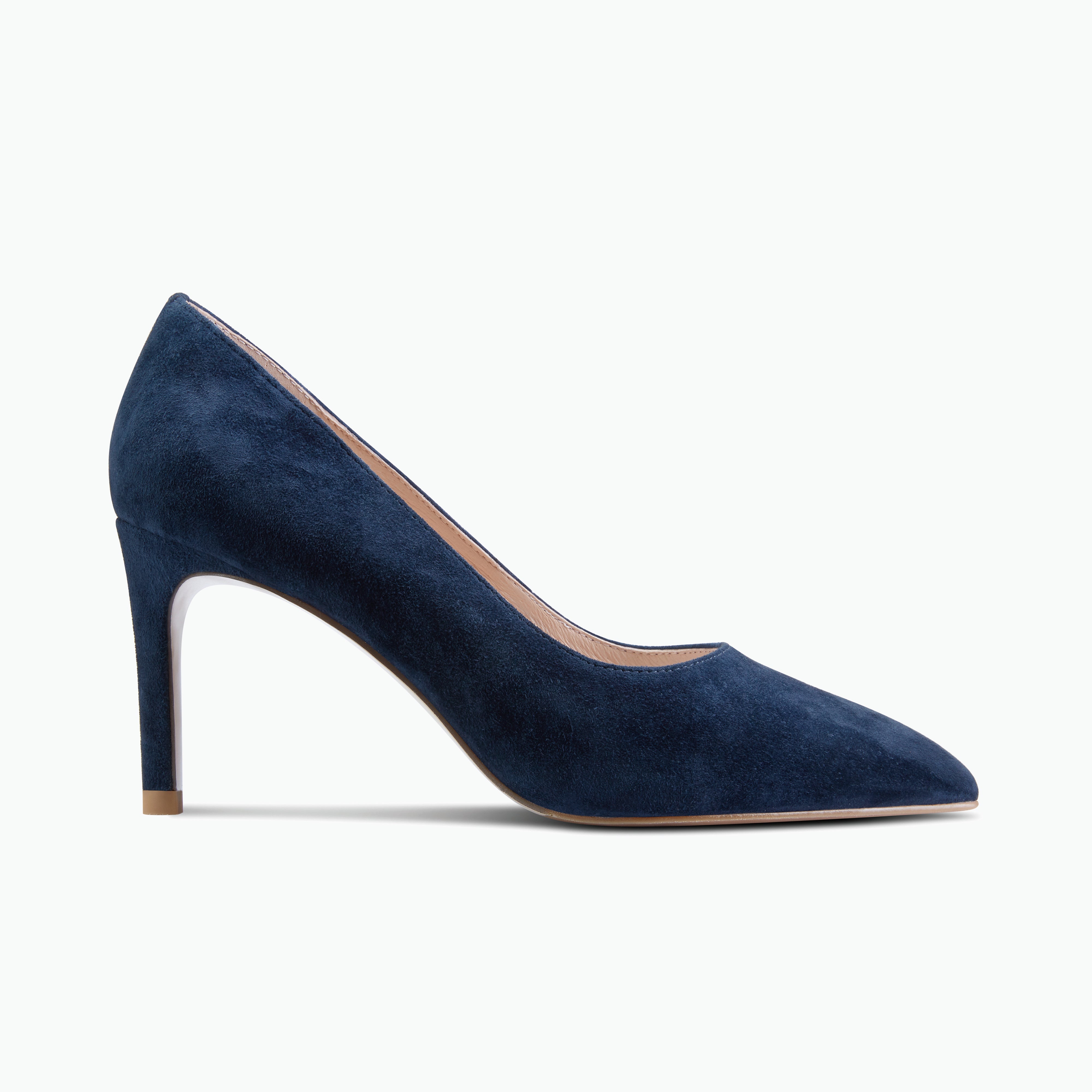 Nemesis 78mm Heel | Navy Suede