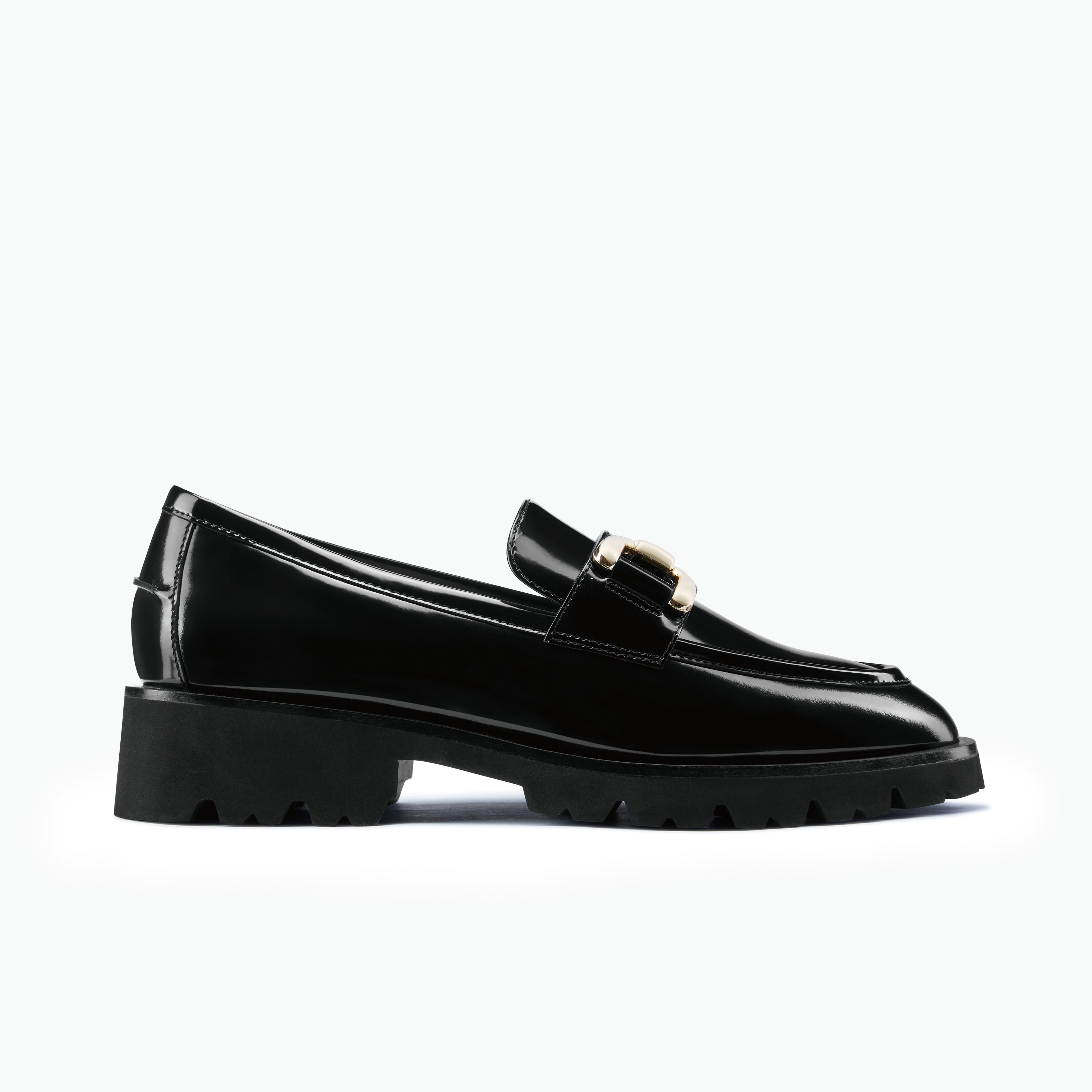 California Loafer | Black oiled leather