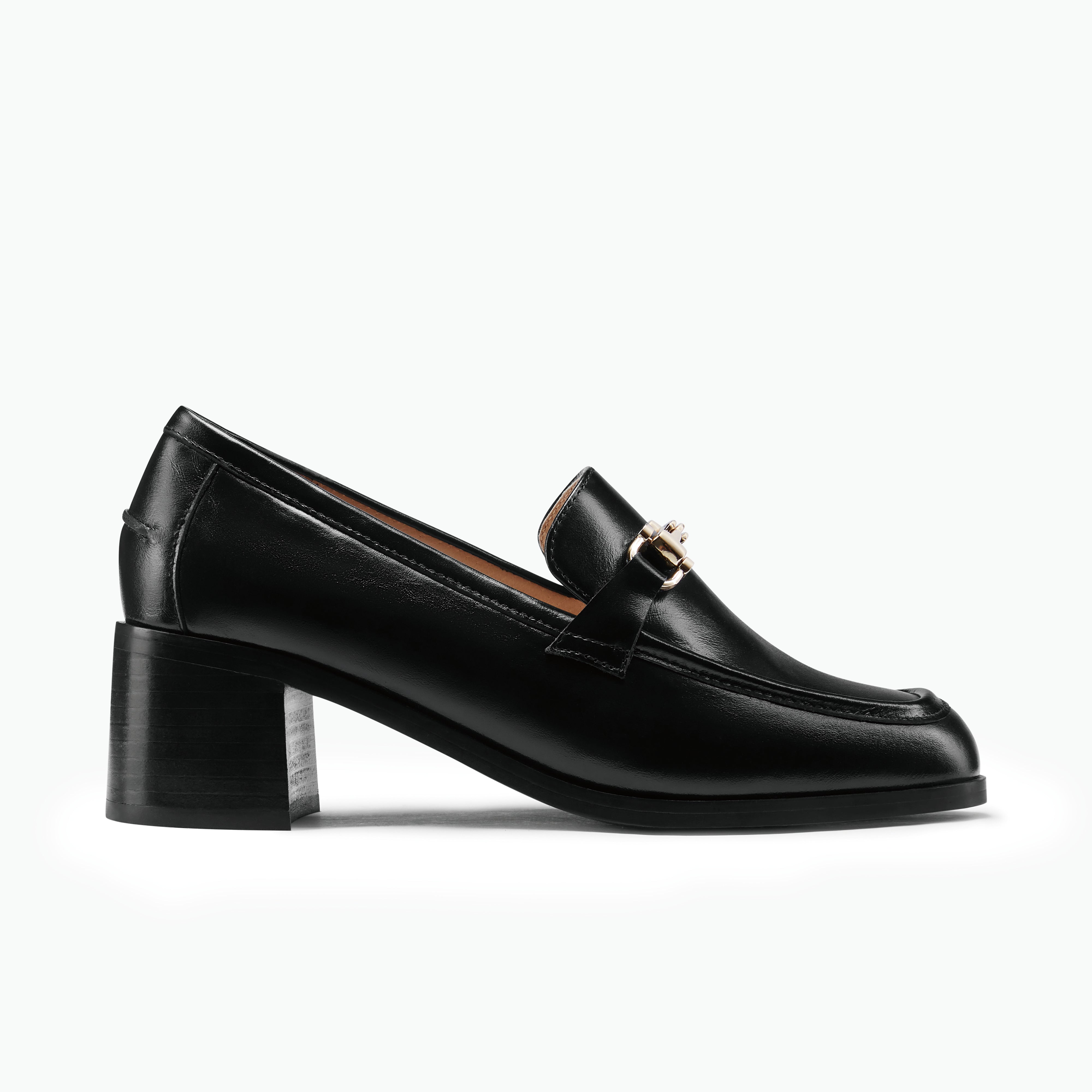 Bremen Loafer | Black oiled leather