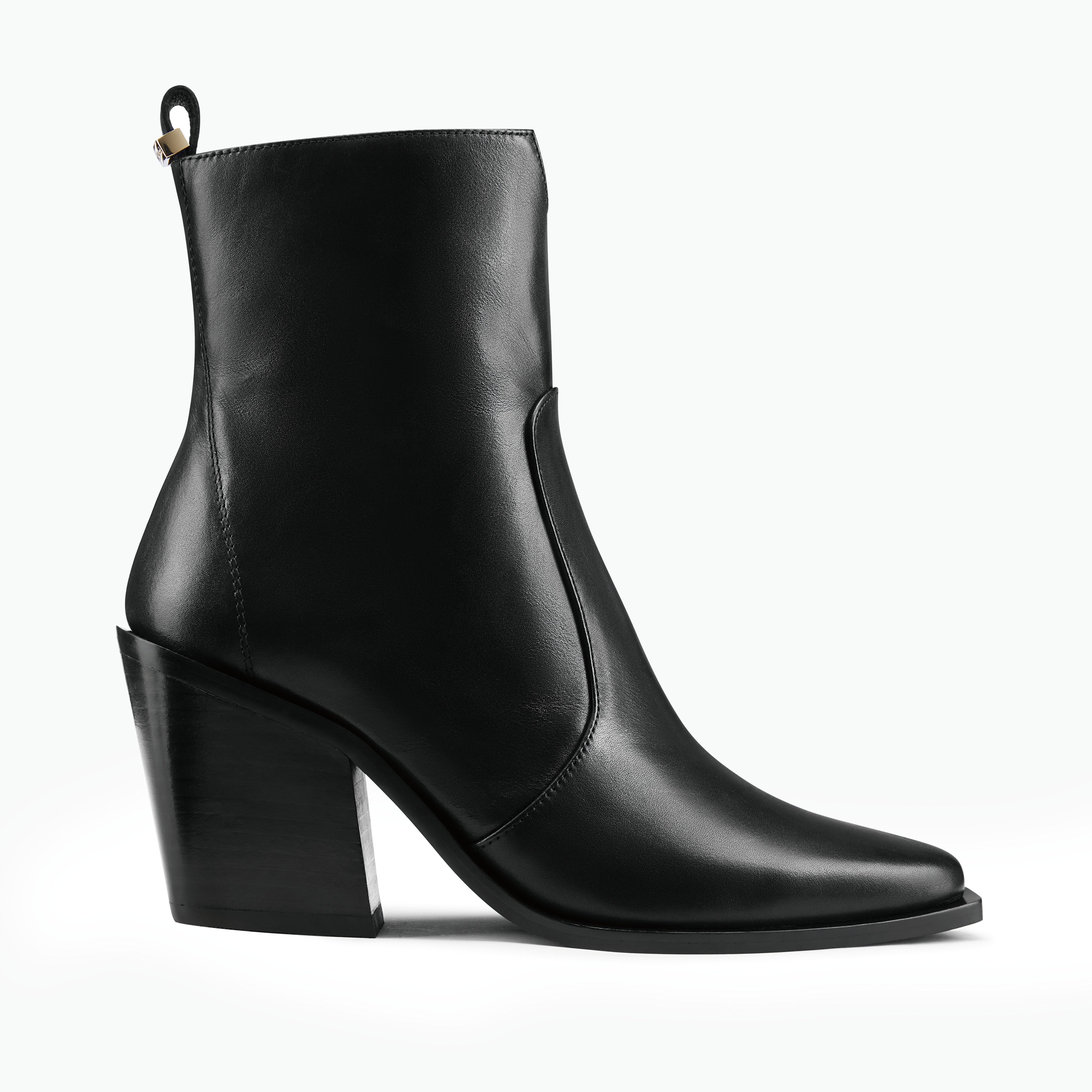 Franklin Ankle Boot | Black leather