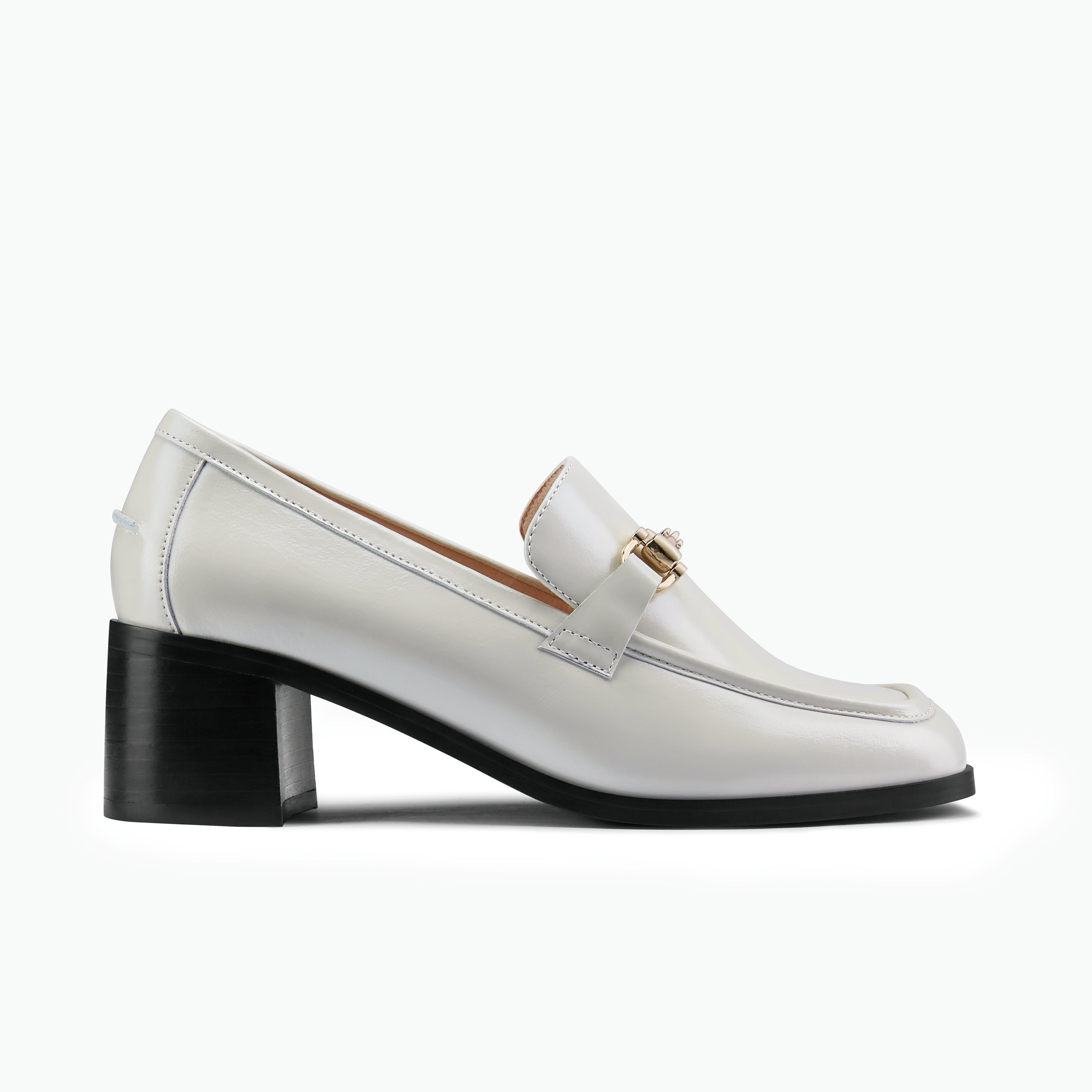 Bremen Loafer | Ivory oiled leather