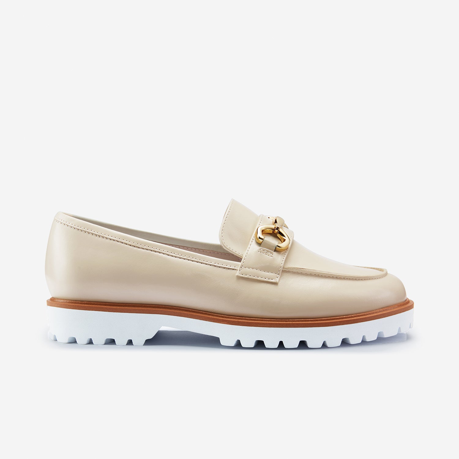 Dawson Loafer | Ivory Leather