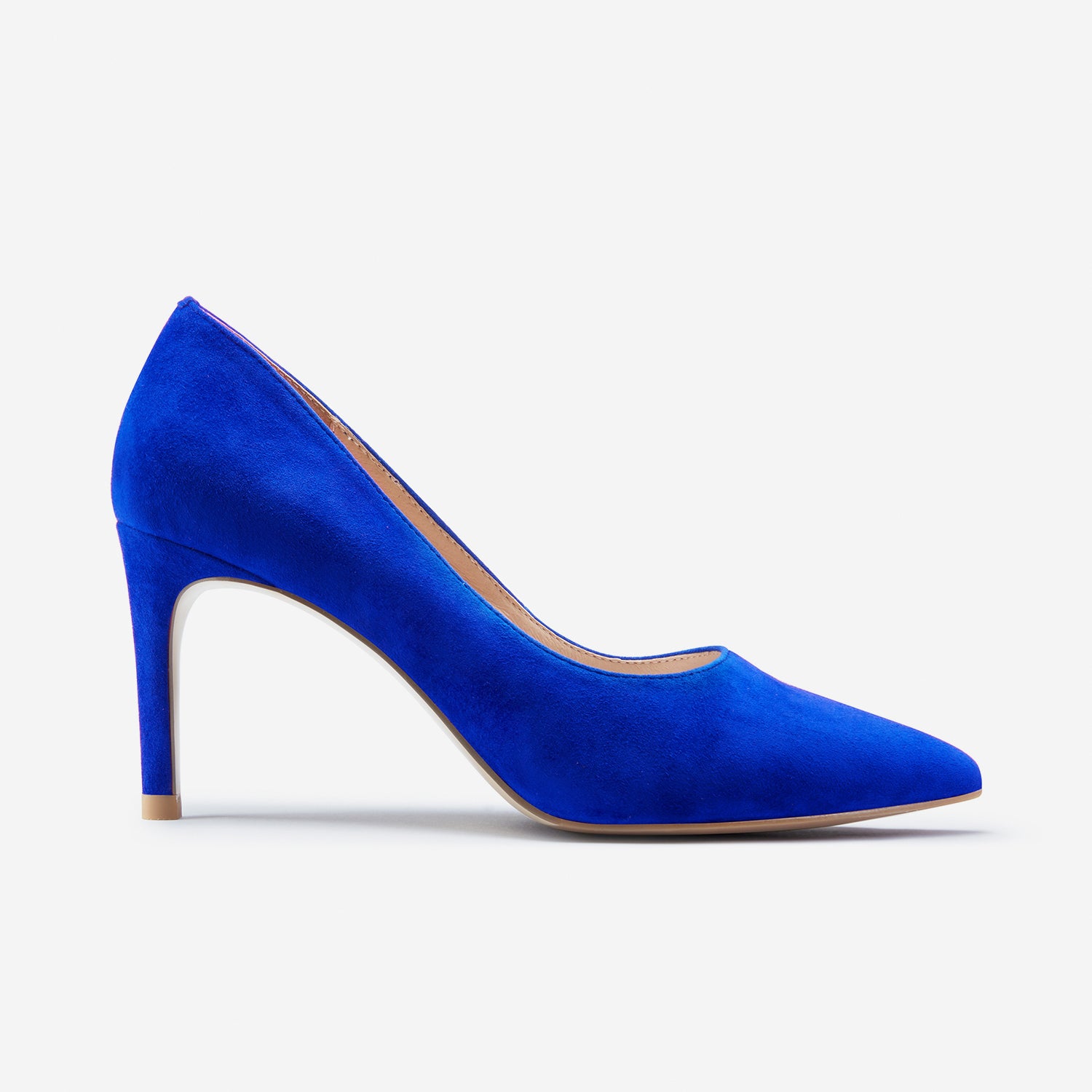 Nemesis 78mm Heel | Cobalt Blue Suede