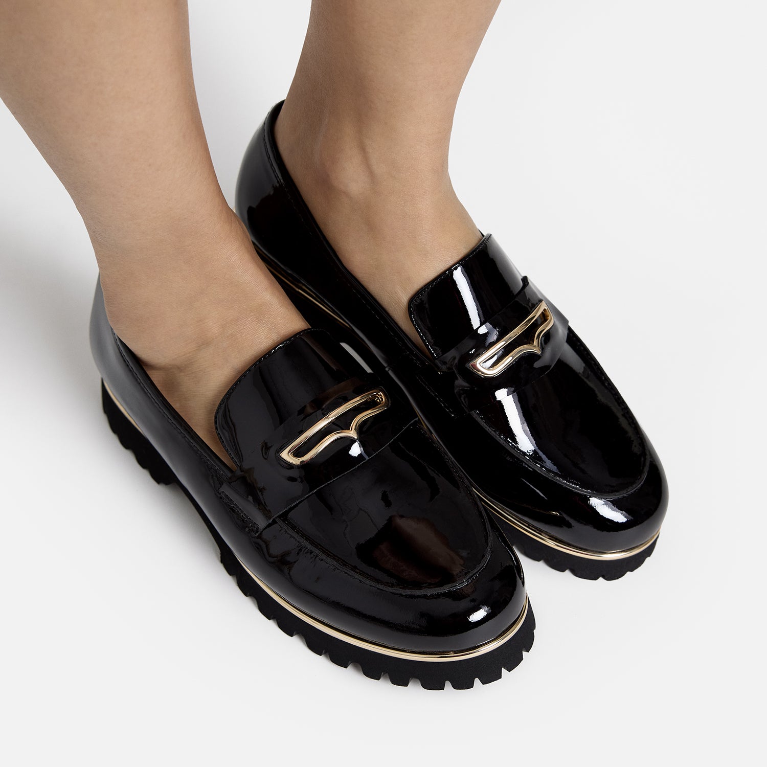 Dallas Loafer | Black Patent