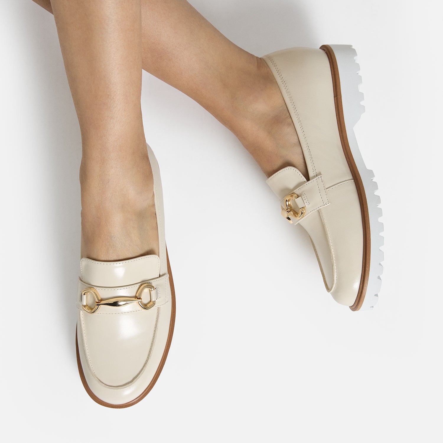 Dawson Loafer | Ivory Leather