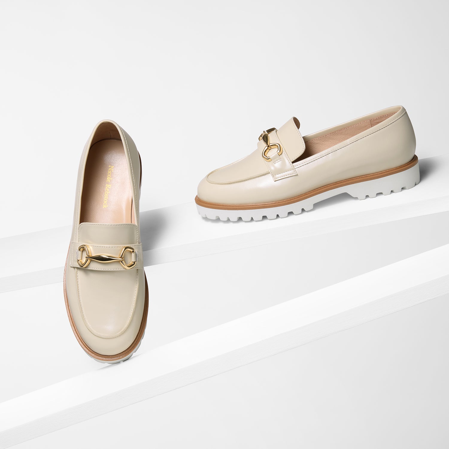 Dawson Loafer | Ivory Leather