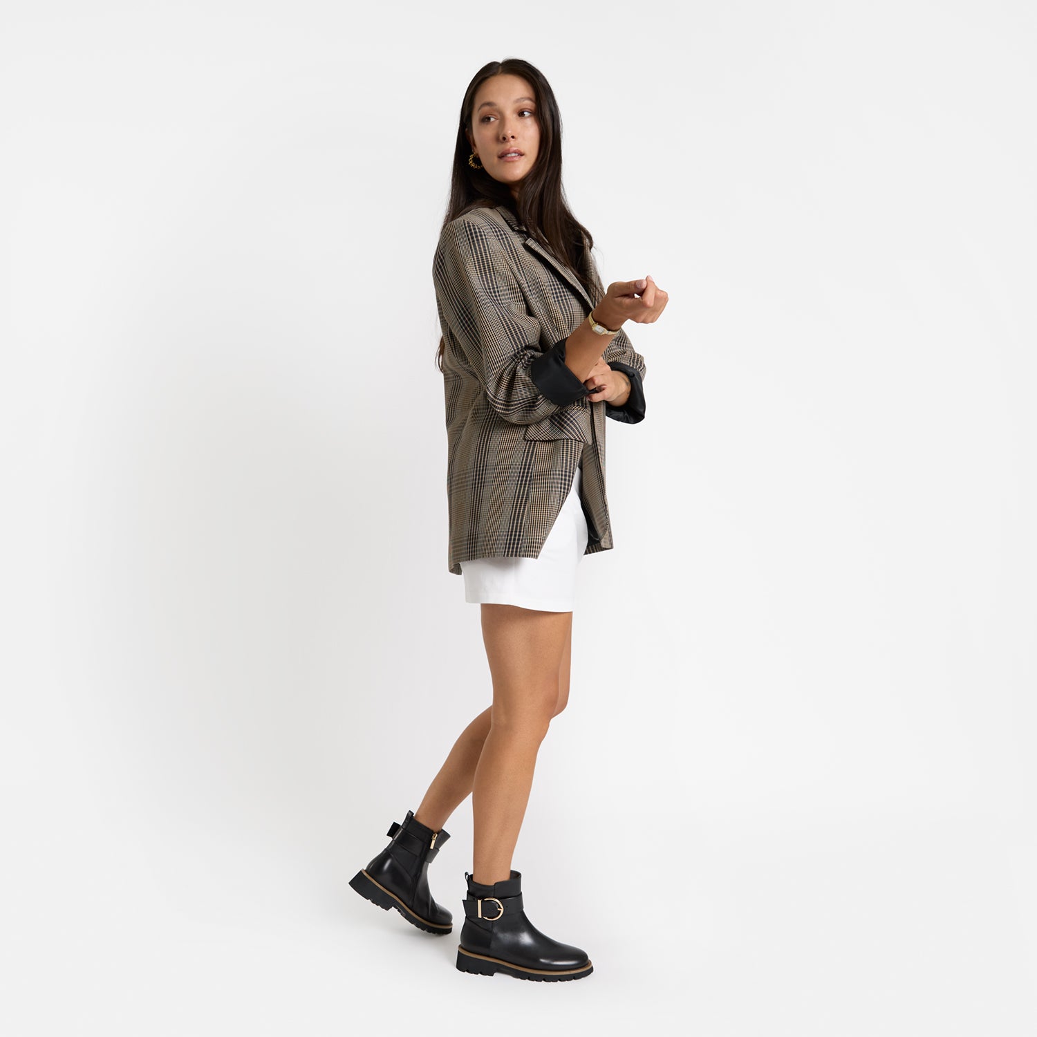 Jaxon Ankle Boot | Black leather