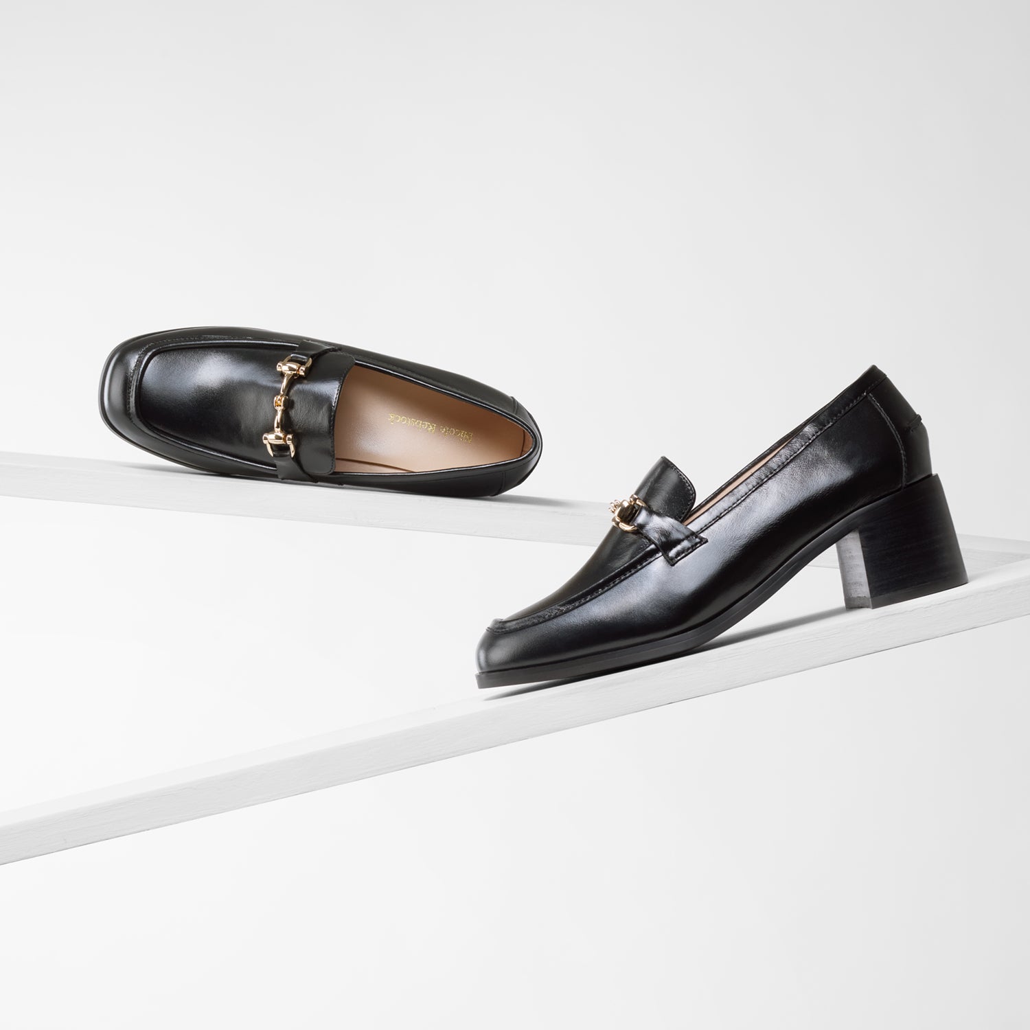 Bremen Loafer | Black oiled leather