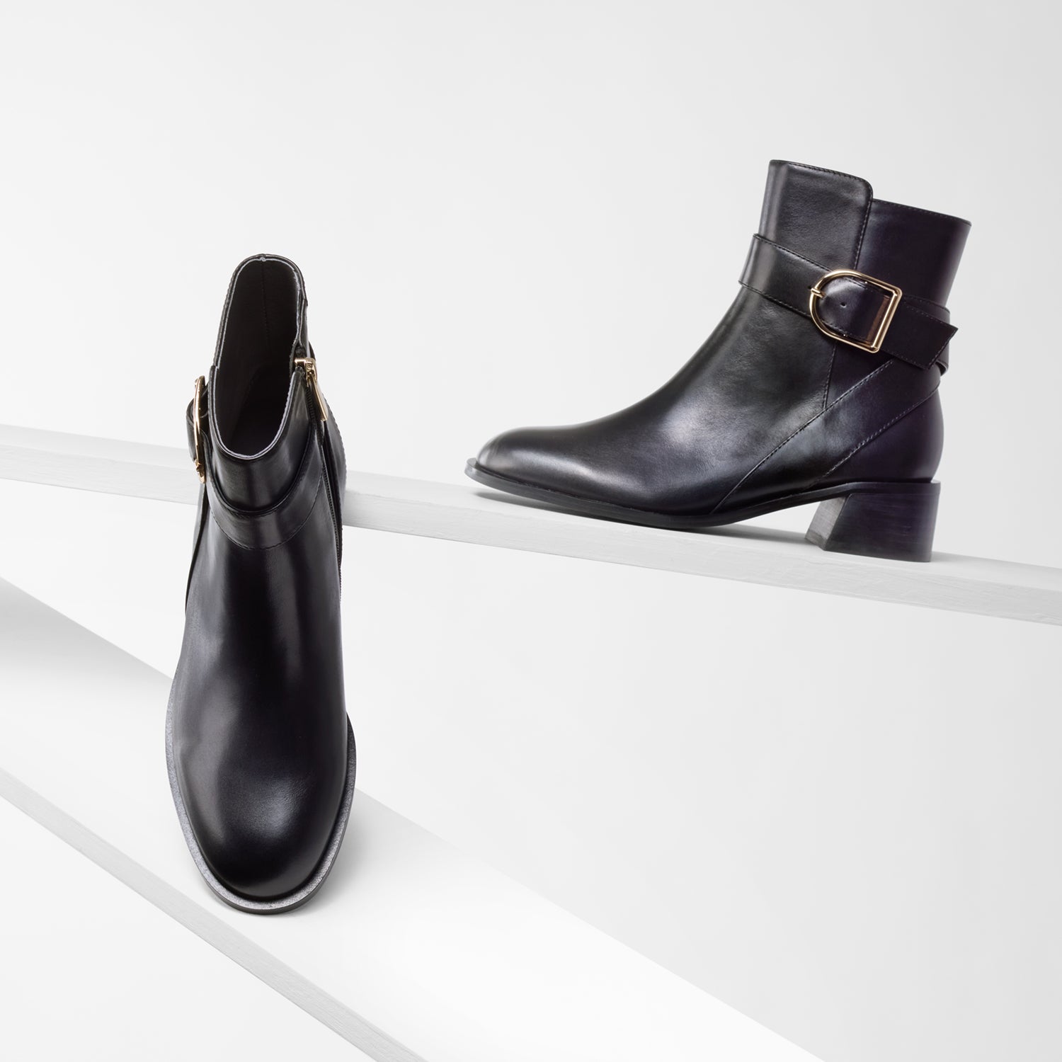 Bologna Ankle Boot | black leather