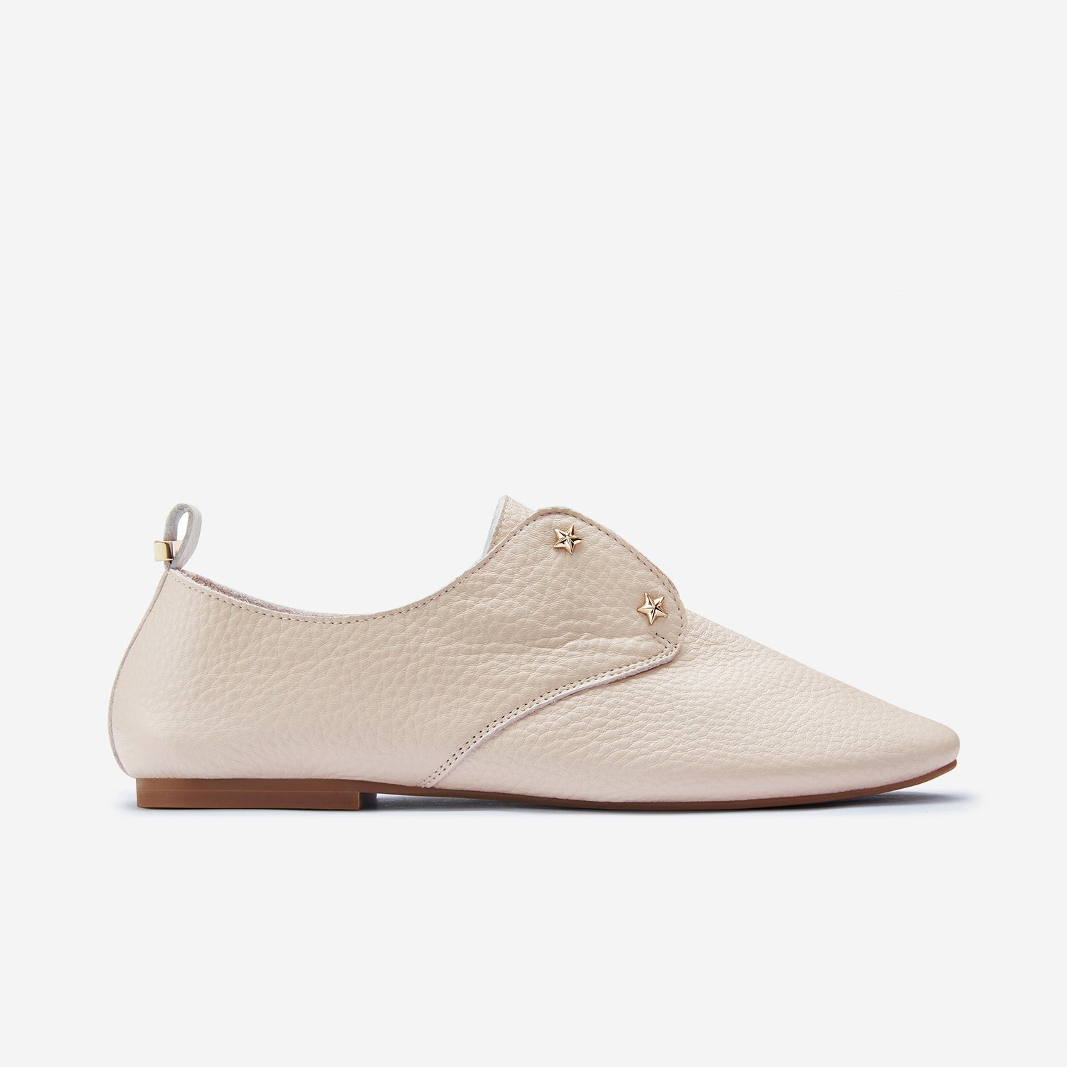 Xeno Flat | Blush Pebble Leather