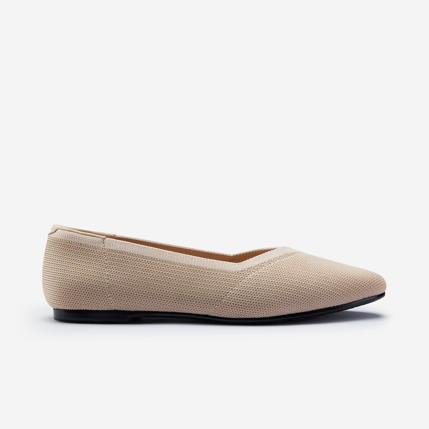 Florence Ballet Flat | Nude Non-Leather