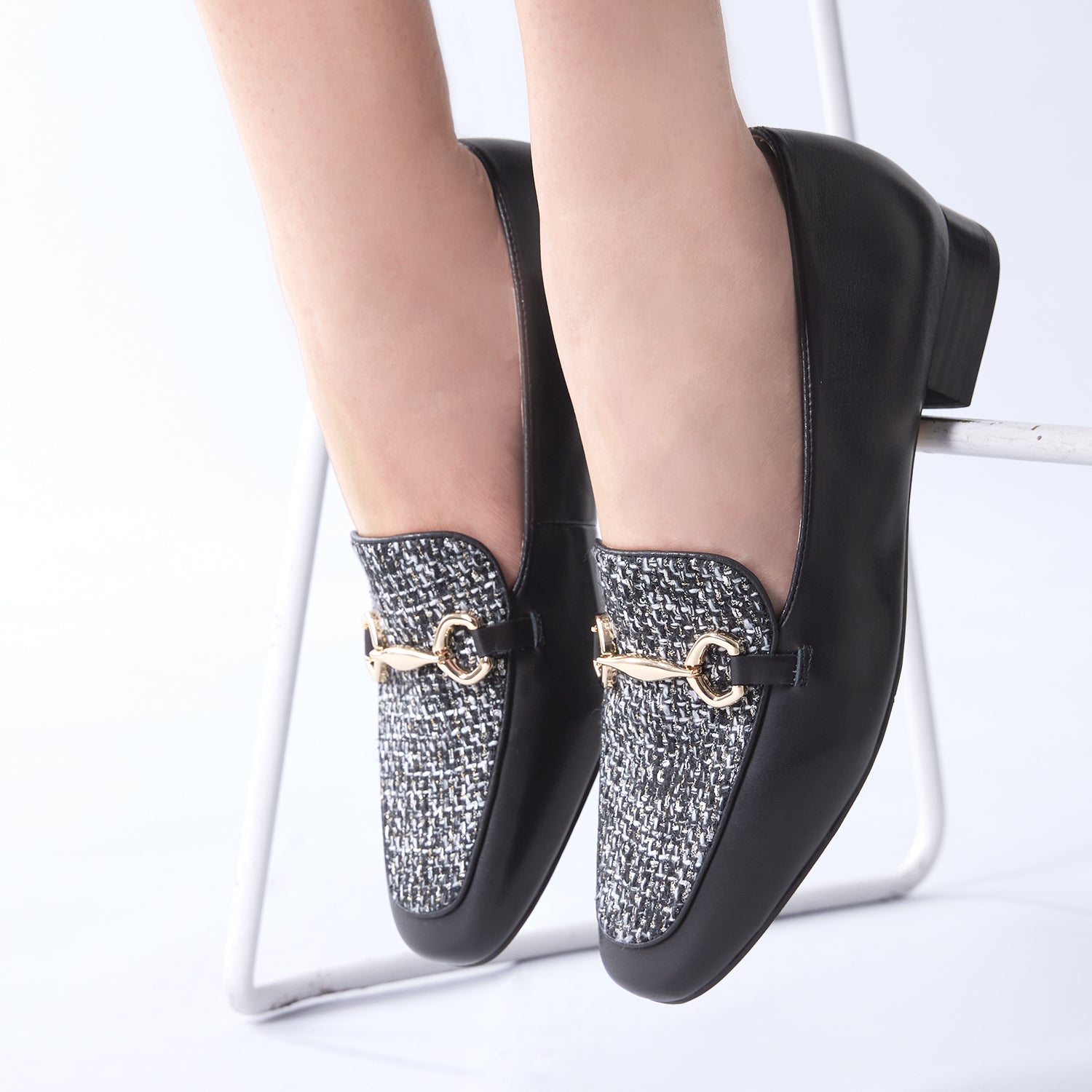 Ariana Loafer | Black combo